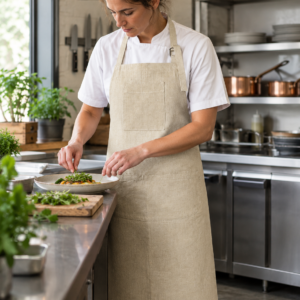 Professional 100% Hemp Canvas Apron